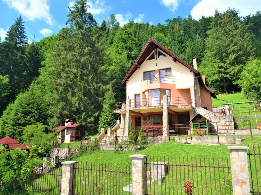 Large mountain holiday villa with magnificent views, Brasov - Image 1