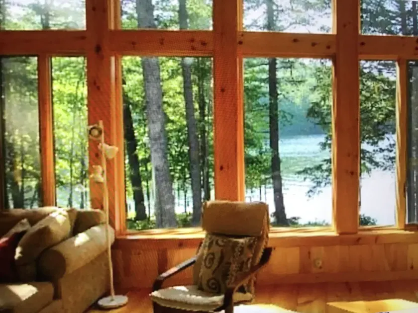 Secluded waterfront cabin in Porter Maine - Image 1