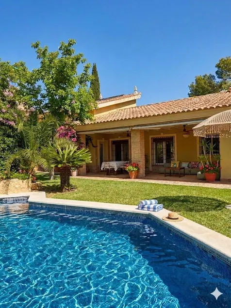 House with garden and private pool - Image 1