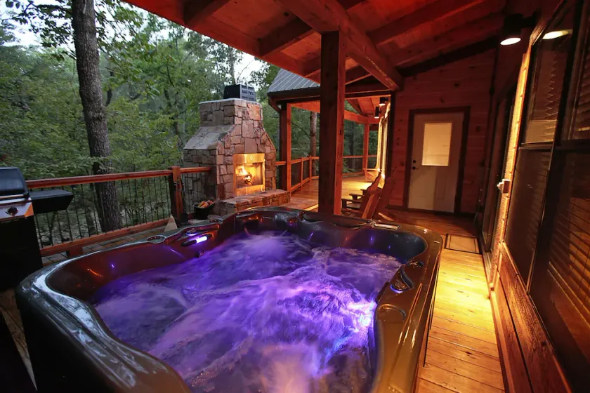 Sunset Creek Spa Cabin - Luxus-Spa-Kabine mit Nassdampf-Spa mit Aromatherapie - Image 1