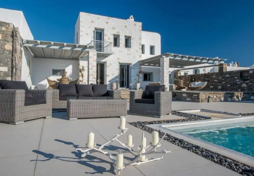Luxury Paros Villas De Luxe Villa 4 Bedrooms Sea View & Sea Access - Image 1