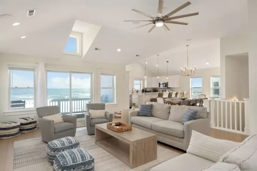 Oceanfront Luxury Panoramic 5BR, Pool, Hot Tub, Elevator, Wave House OBX - Image 1