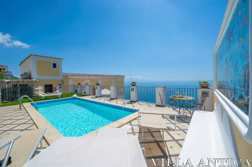 Antike Villa mit fantastischem Meerblick und Pool nur wenige Minuten von Positano entfernt - Image 1