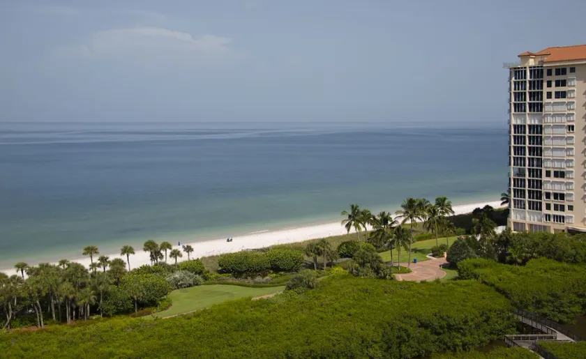 Gulf Beach Views Freshly Painted Naples Cay 10th Floor Unit!!!!! - Image 1