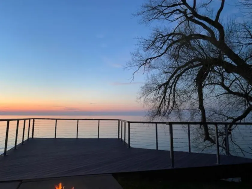 Ferienhaus am Eriesee mit Strandzugang. Lokale Weingüter - Image 1