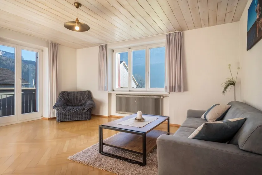 Ferienwohnung Kanisfluhblick mit Bergblick, Balkon und WLAN - Image 1