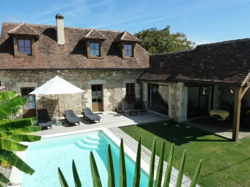 Privat ro og hvile pool. <br>Charmerende hus: Chez Milou - Image 1
