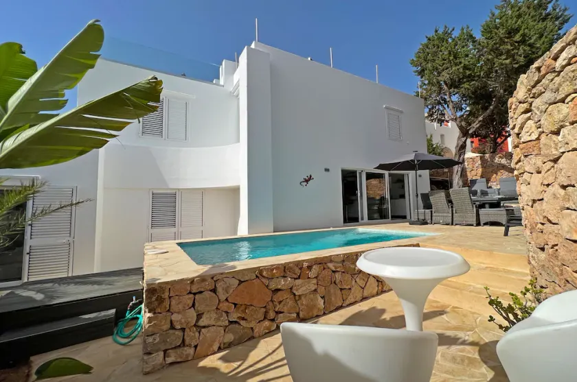 Dreamlike villa in white look-private pool-romantic view of the sea and sunset - Image 1