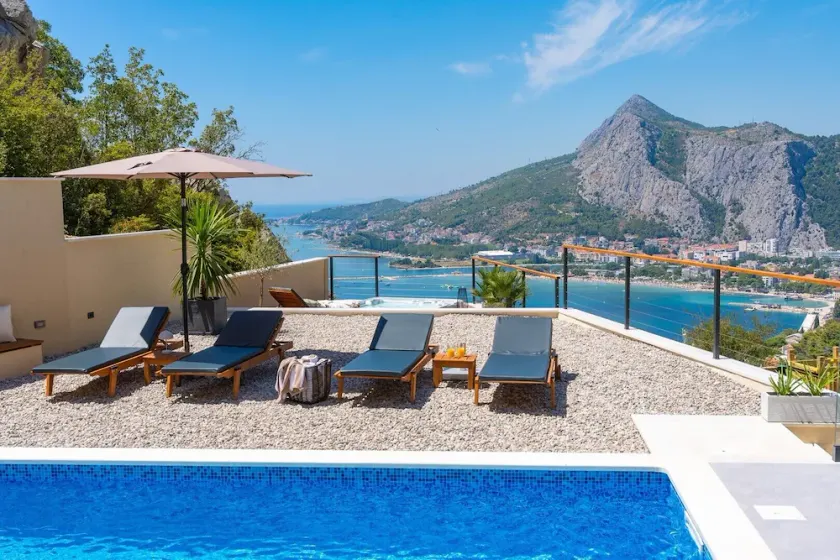 Casa Vita featuring a sea view, billiards, and heated pool - Image 1