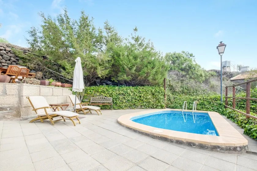 \"La Casita del Viejo\" mit, Meerblick, WLAN, Terrasse, Garten und Pool - Image 1