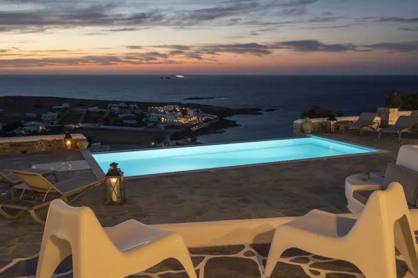 ANEMOS retreat in Paros with pool, stunning sea view, near sandy beaches - Image 1