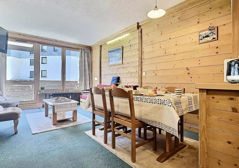 Appartement de charme 6 personnes à Tignes proche des pistes et des commerces dans le quartier du Val Claret. Appartement situé - Image 1