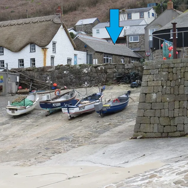 Charmerende sommerhus ved strandpromenaden i Sennen Cove - Image 1