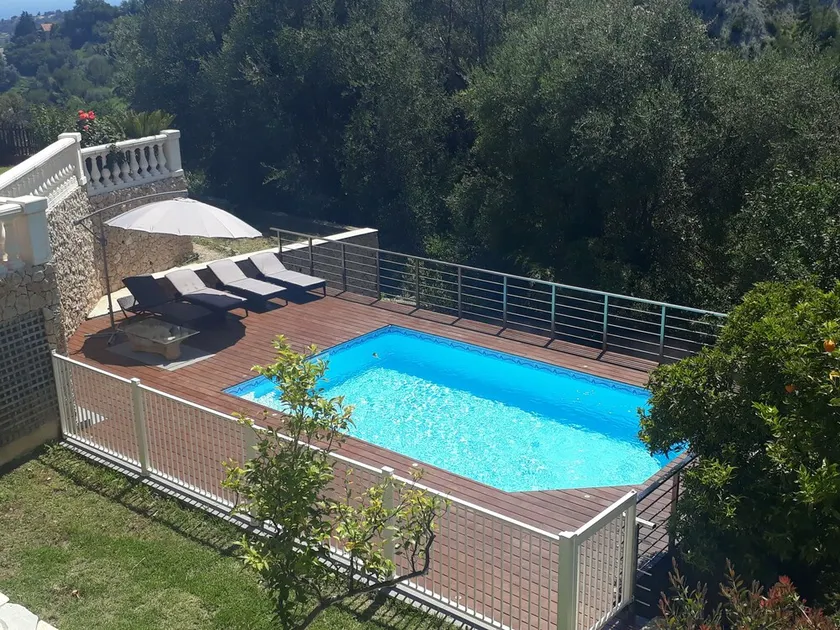 Villa, apartment 125m2, swimming pool, garden 5 min from Menton - Image 1