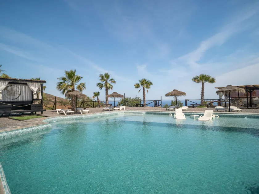 Two houses with shared pool chillout and see views - Image 1
