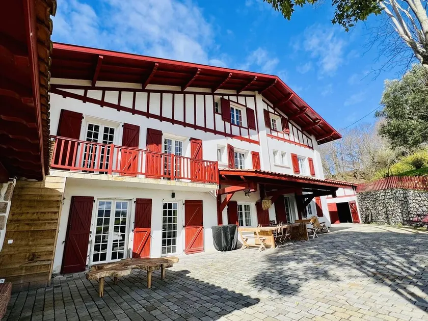 Grande maison basque pour 14 pers., salle de jeux, Internet - FR-1-495-132 - Image 1