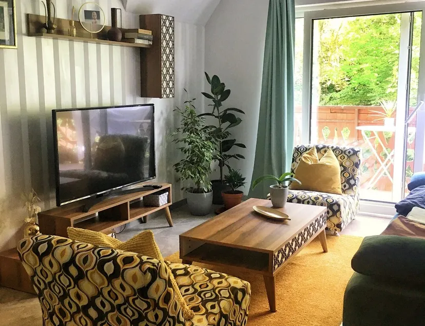 Beautifully designed 80 sqm spacious oasis in the forest, family friendly - Image 1