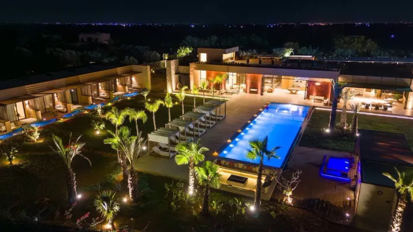 Villa Almaz Marrakech – Palais Exclusif avec Piscine, Spa et Sauna - Image 1