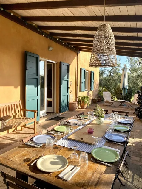 Tuscan countryhouse apartment, 10 min by the sea,  with AC and large garden. - Image 1