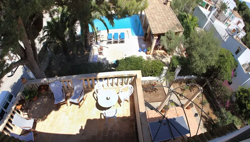 Villa estilo encantador de Mallorquin com grande piscina privada e churrasqueira - Image 1