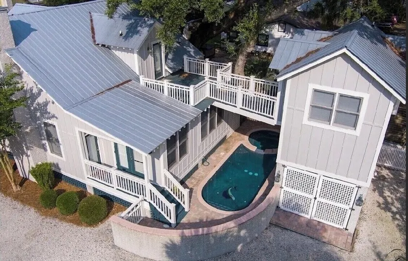 Beach Cottage mit beheiztem Spa und privatem Pool - haustierfreundlich - Image 1