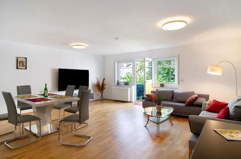 Apartamento 'Ferienwohnung Am Obertor' com varanda e Wi-Fi - Image 1