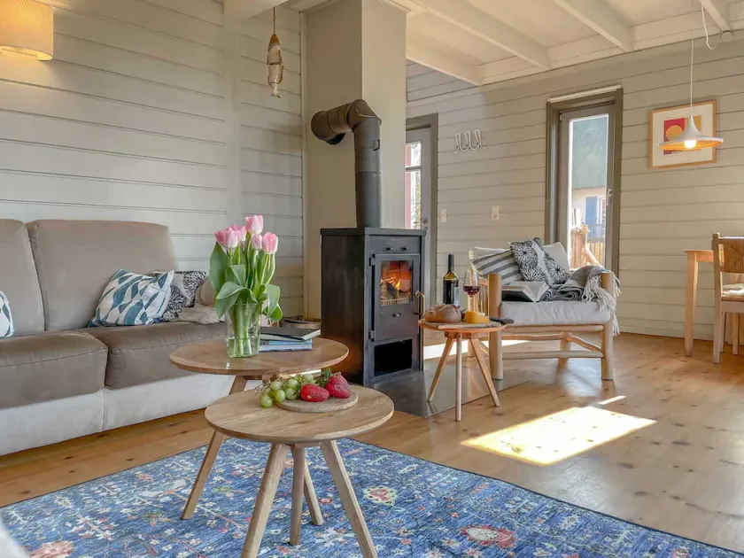 traumHaff® Dreamy pilots romantic Baltic Sea, private NORDICSPA, fireplace, boat - Image 1