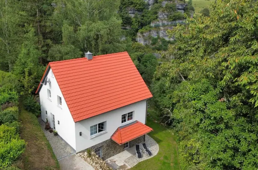 Ferienhaus Glücksgriff in Pottenstein für 10 P. (+ 1) Sauna - Image 1