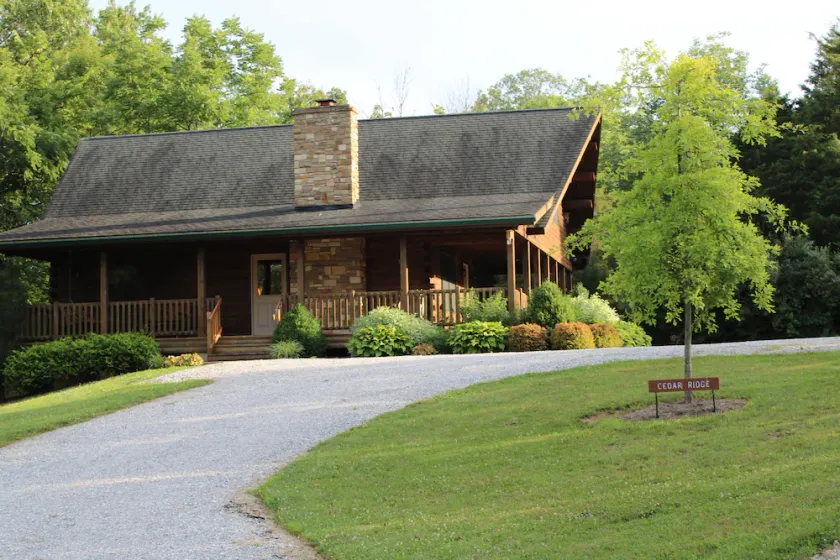 Secluded Log Cabin getaway, with hot tub, and a beautiful view.  - Image 1