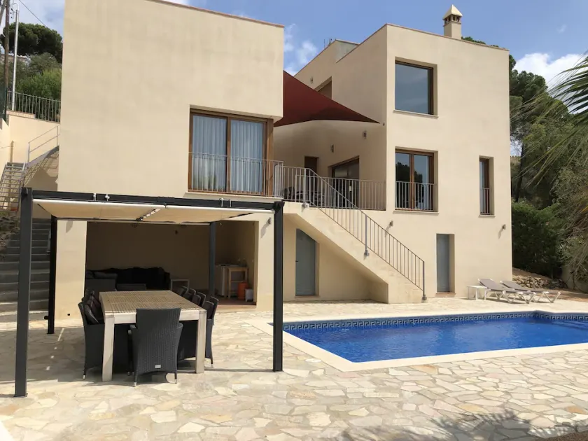 Modern Villa, Calonge, privat pool, WiFi, Fin utsikt - Image 1