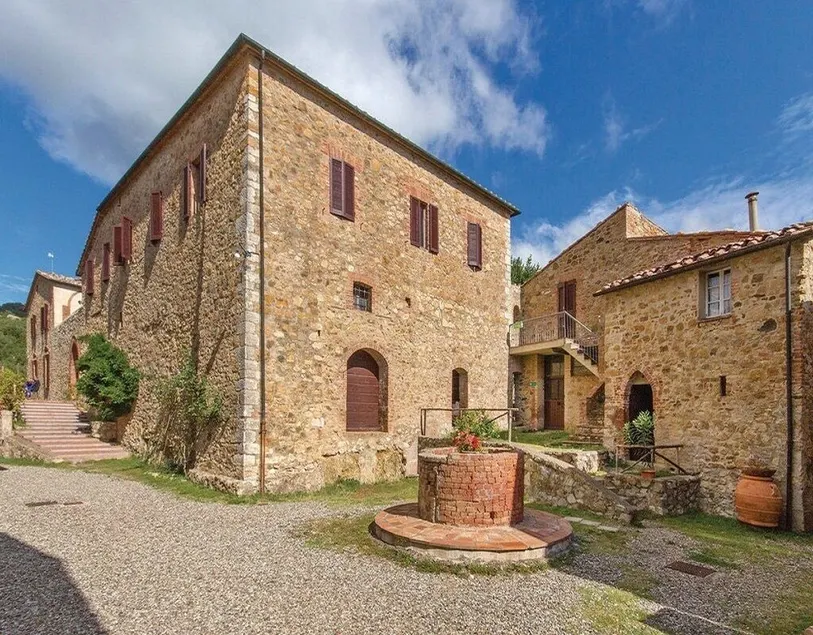 Dreizimmerwohnung 2 Borgo Fattoria Tenuta il Santo Monticiano Siena - Image 1