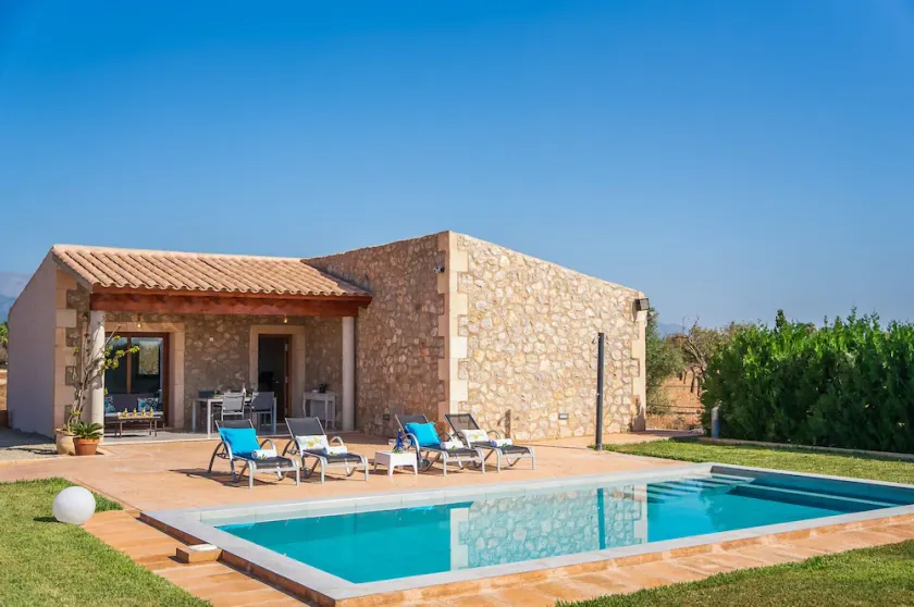 Finca a Mallorca El Rafal de Son Alberti piscine - Image 1