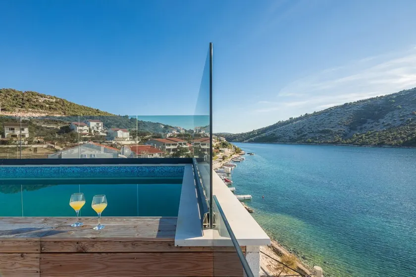Beachfront Villa Seashell with Pool - Image 1