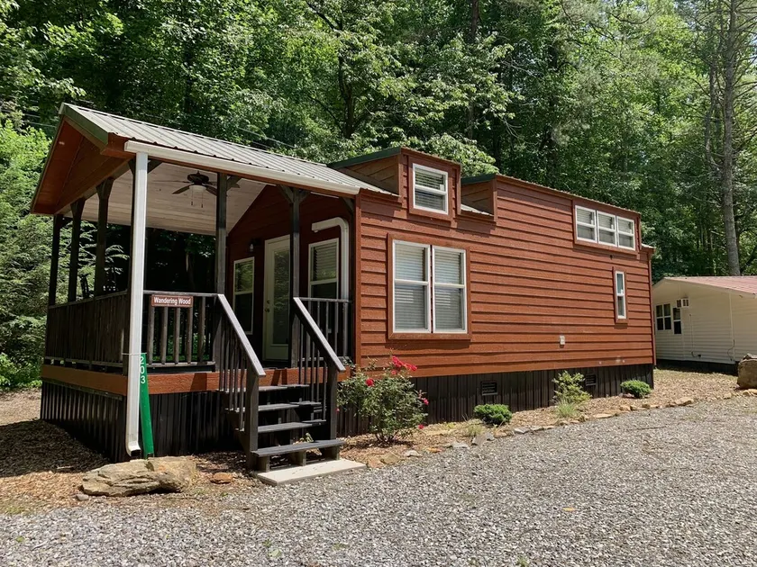 Tiny Home only 1 mile to Vogel State Park!  Wandering Wood at the Reece Farm Vlg - Image 1