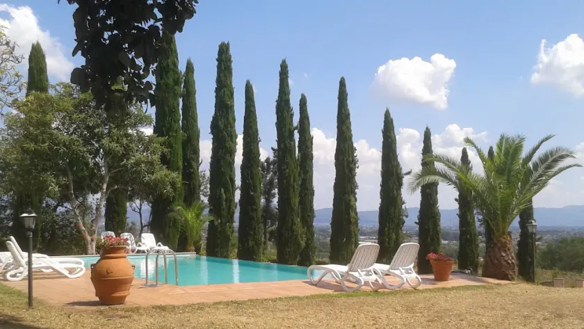 Montecarlo, 1,5 ettari, piscina privata, ristoranti a piedi. Vicino Lucca,Wifi - Image 1