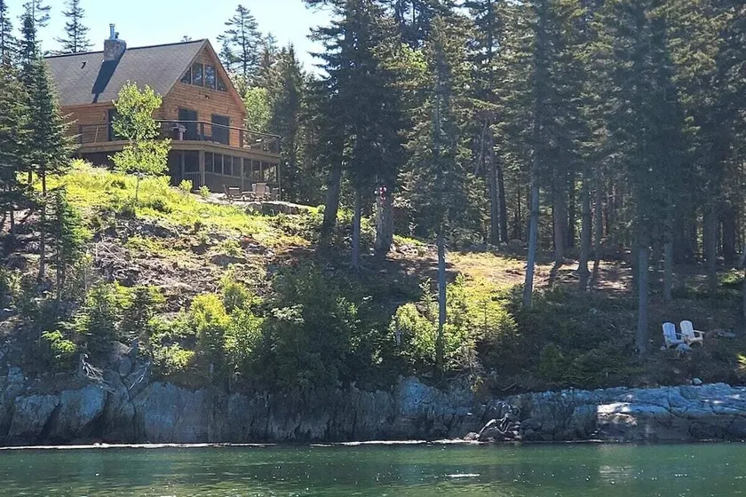 Sunset Cabin by the Sea, Log cabin stunning views - Image 1