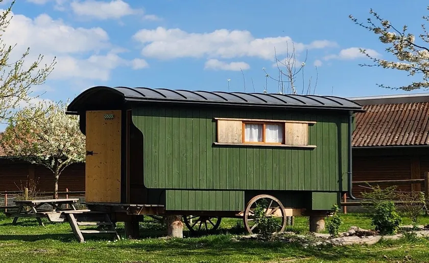 Schäferwagen im Leipziger Neuseenland - Image 1