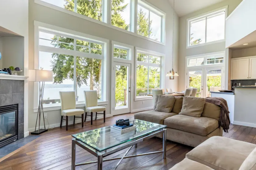 Panoramic Saratoga Passage Views Elegant Whidbey Home by Avantstay - Image 1