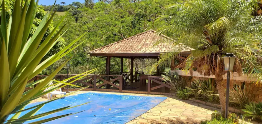 Casa no campo com cachoeira privativa - 10 pessoas - Image 1