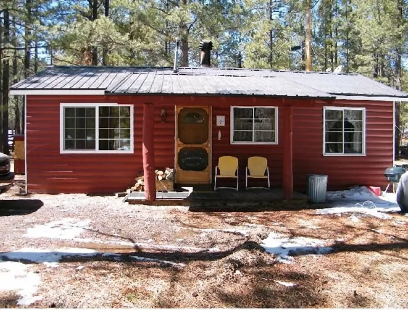 Honeymoon Cozy Forest Cabin - Image 1