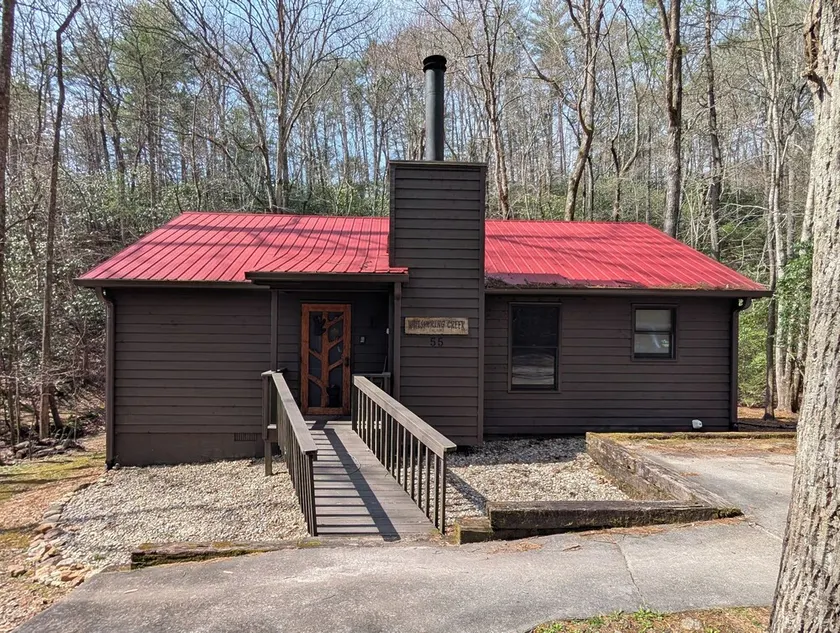 Cabin Whispering Creek - Wifi, vasca idromassaggio, Creekside Gazebo - Image 1