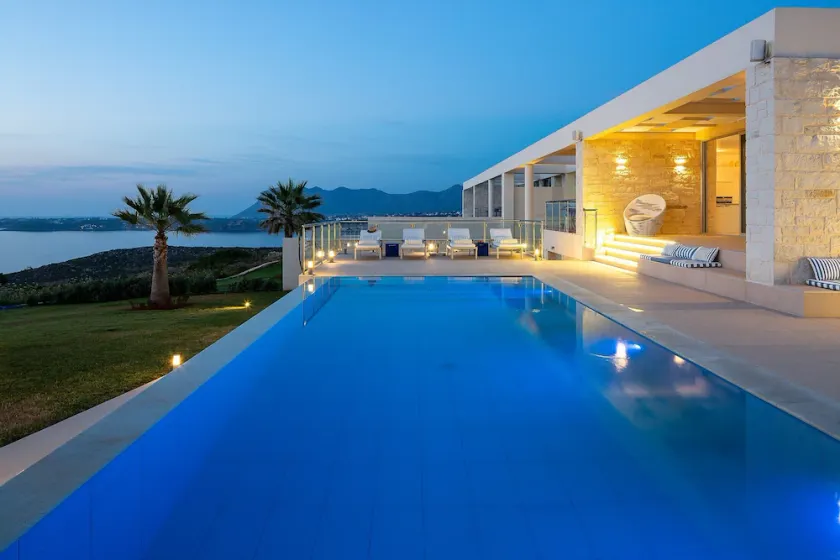 Majestic Sea and Sunset view, private heated pool, Luxury villa - Image 1