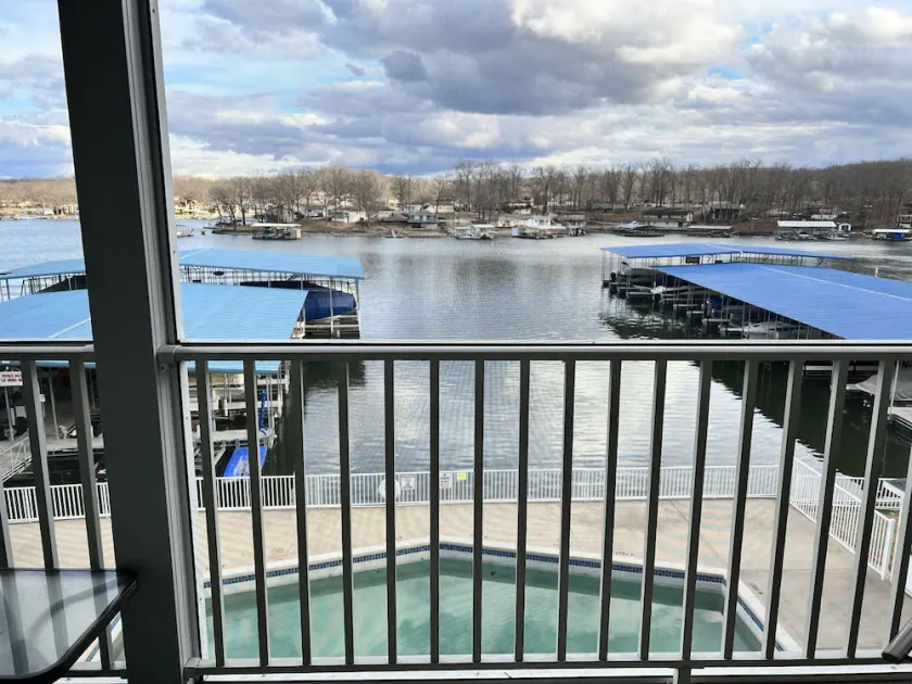 Lake Lodge Condo overlooking The swimming pool and the￼ Lake of the Ozarks - Image 1