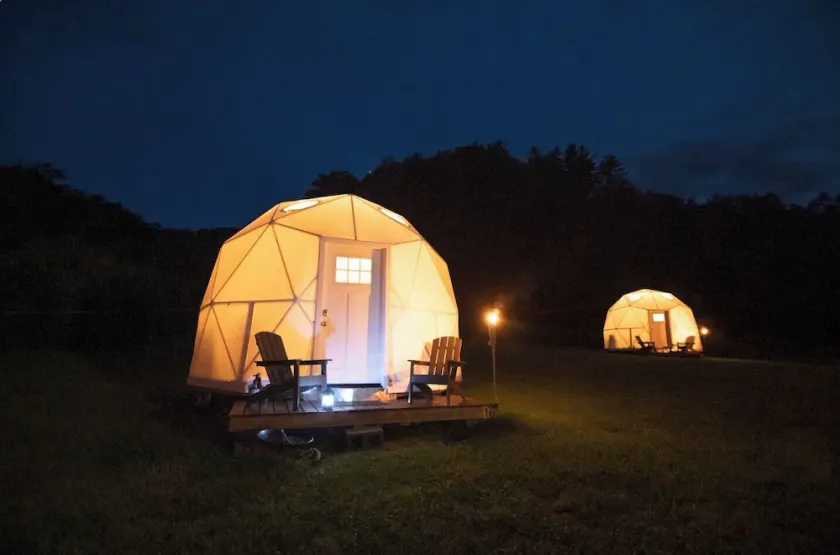 Dome 2 @ Smoky Mountains Glamping-Read Details - Image 1