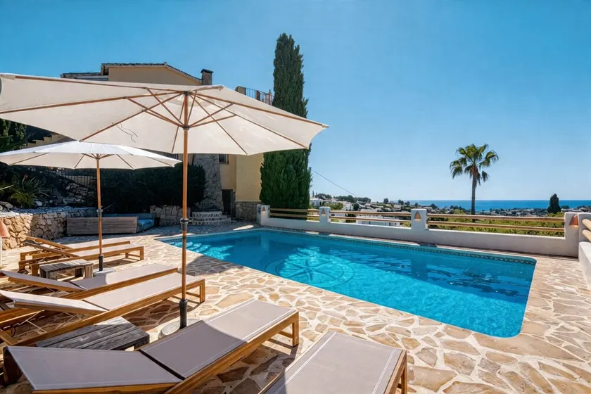 Villa Robis Moraira, Panoramaudsigt, 12 pers., Jacuzzi, Sauna, Fitness, ... - Image 1