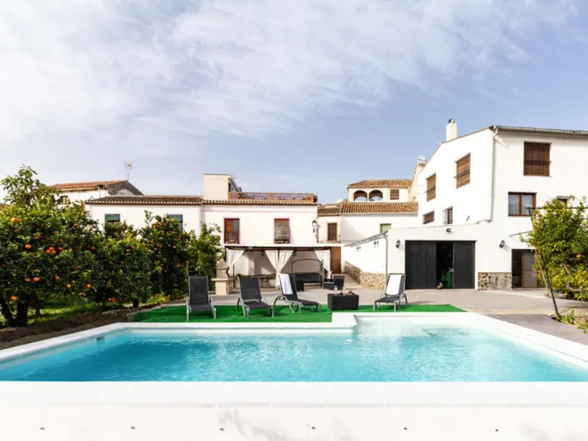 Bright house with terrace and orange garden - Image 1