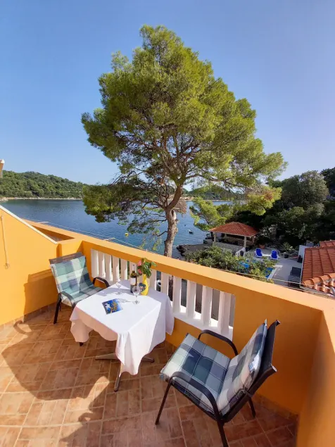 Apartments Vinko Mljet - Apartment mit einem Schlafzimmer und Terrasse - Image 1