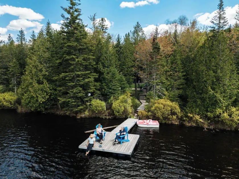 Le Pesca : Chalet bord de lac, spa & kayak - Image 1