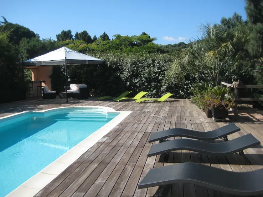 Ajaccio Rental apartment in villa 2 to 4 Pers Swimming pool Parking - Image 1