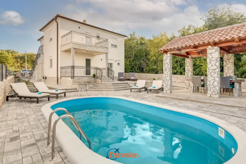 Villa Hlapa-new modern villa near beach - by TRAVELER tourist agency Krk - Image 1